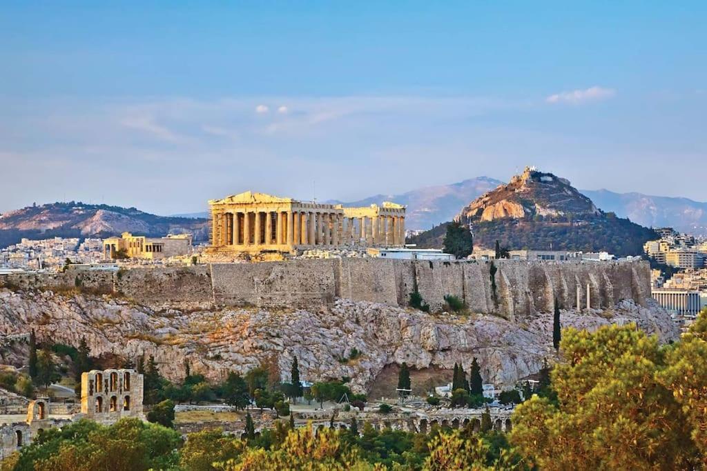 Spacious Beauty In Athens, 55M2, Metro 7' المظهر الخارجي الصورة